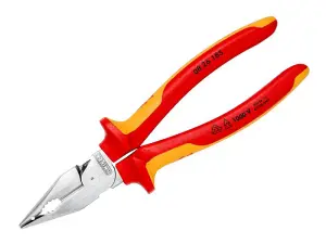 Knipex VDE Needle-Nose Combination Pliers 185mm for Precision Tasks and Durable Performance