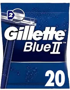 Gillette Blue Ii Disposable Razors X20