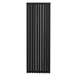 Oval Radiator - 1800 x 600mm - Black