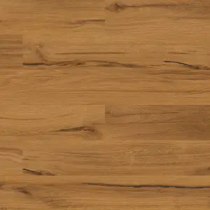 GoodHome Baila Natural Oak Wood effect Textured Click vinyl Planks, 2.2m²