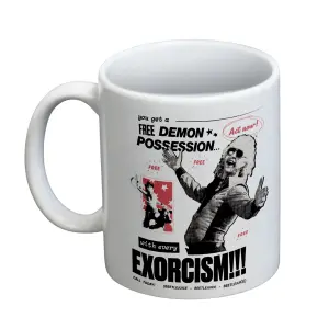 Beetlejuice Exorcism Mug White (One Size)