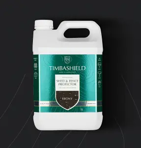 Timbashield Shed & Fence Protector 5 litres (Ebony)