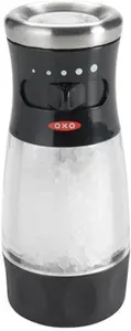 OXO Softworks Salt Mill, Black, Ceramic