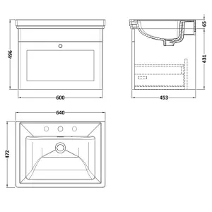 Dezine Oder Bath Filler Deck Mounted Chrome