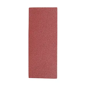 TIMCO 1/3 Sanding Sheets 80 Grit Red Unpunched - 93 x 230mm