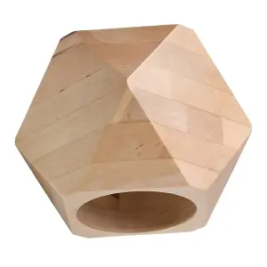 Woody Wood Natural 1 Light Classic Wall Light