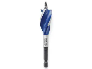 IRWIN Blue Groove 6X Stubby Wood Bit 18 x 100mm