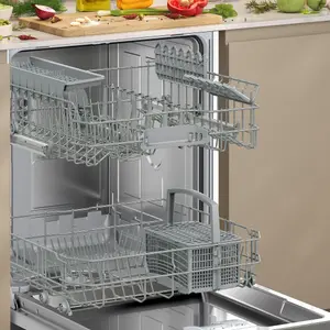 NEFF S153HTX02G Integrated Full size Dishwasher - White