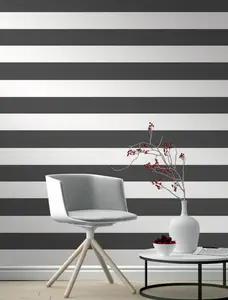 Rasch Just me! Black and White Stripe