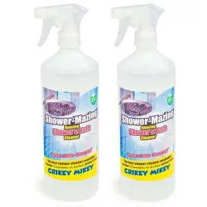 2 Litre Shower & Bath Cleaner Crikey Mikey Showermazing 2L