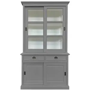 Benjamin-James Display Cabinet Dusty Grey