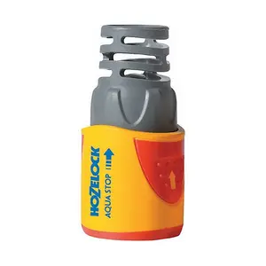 Hozelock Aquastop Hose Connector Yellow/Grey/Red (One Size)