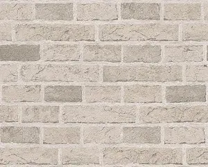 A.S. Création 779830 Beige Cream Decoro Brick Effect Wallpaper