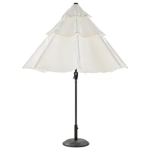 Garden Market Parasol 2.85 m Light Beige BIBIONE