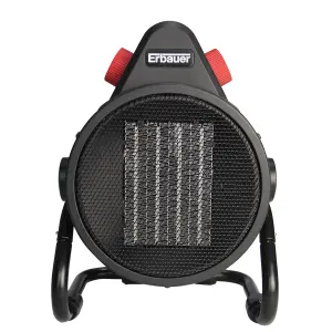 Erbauer Electric 2500W Blue, black & red PTC workshop heater