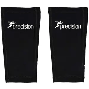 M - Shinguard Sleeves PAIR - BLACK - Washable Leg Protection Pad Holders