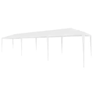 Berkfield Party Tent 3x9 m PE White