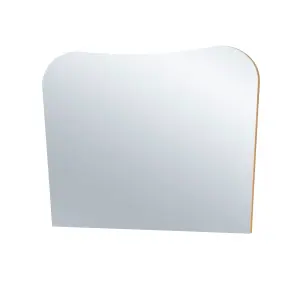 Irregular Frameless Gold Overmantle Mirror 106(w)x78cm(h)