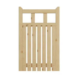 76x120cm Outdoor Garden Wooden Gate Fence Patio Gate