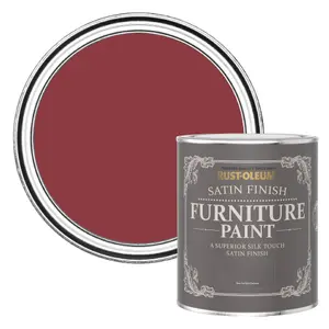 Rust-Oleum Empire Red Satin Furniture Paint 750ml