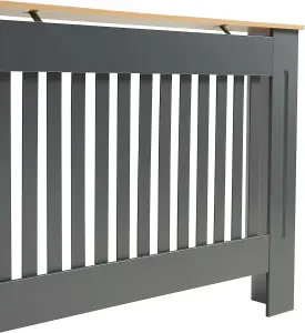 Small Grey Radiator Cover 820mm(H) 780mm(W) 190mm(D)