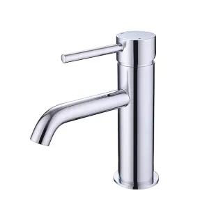 Aquarius RF-Series Mini Mono Basin Mixer Tap inc Waste Chrome