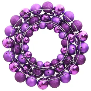 Plastic Wall Decor Purple