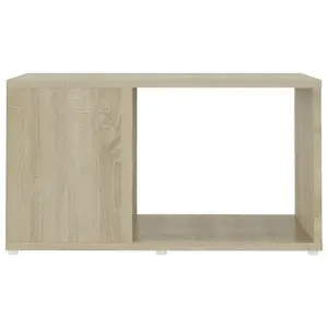 Berkfield TV Cabinet Sonoma Oak 60x24x32cm Engineered Wood