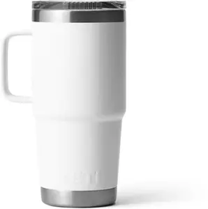 YETI Rambler Vacuum Insulated, Dishwasher Safe 20Oz (591 Ml) Travel Mug White