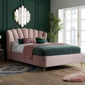 Birlea Lottie King Ottoman Bed Pink