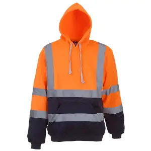 Yoko Mens Hi Vis Reflective Hoodie