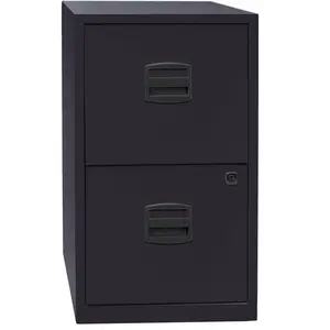 40cm Wide 2 -Drawer File Cabinet Black