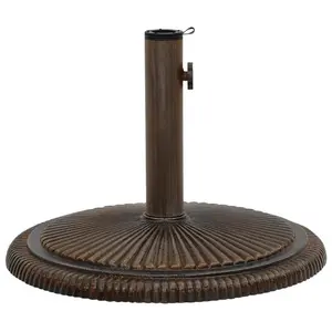 Guenther 9.38kg Cast Iron Free Standing Umbrella Base Bronze