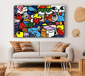 Art 15 Canvas Print Wall Art - Medium 20 x 32 Inches