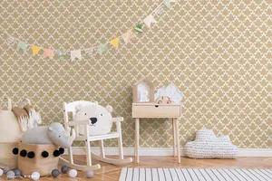 SK Filson Gold Damask Wallpaper