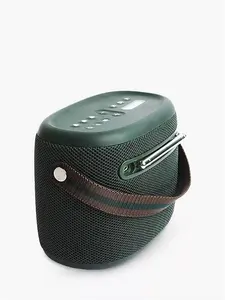 Pure Woodland Bluetooth Waterproof Portable Speaker With DAB+/FM Radio, Green