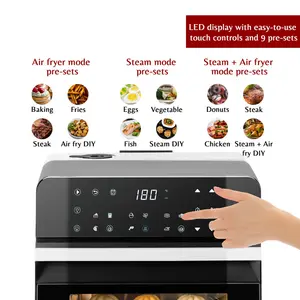 11 L Digital Steam Air Fryer Oven