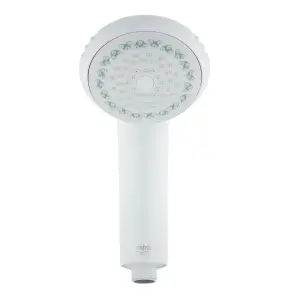 Mira Response White 4-spray pattern Shower head, 230mm