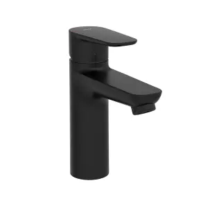 VitrA Flow Line Matt Black Round Large Basin Mixer