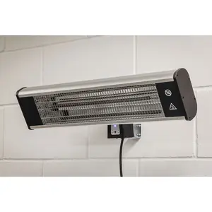 Sealey High Efficiency Carbon Fibre Infrared Wall Heater 1800W/230V IWMH1809R