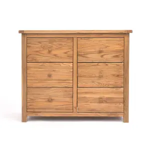 Trivento 6 Drawer Chest of Drawers Wood Knob