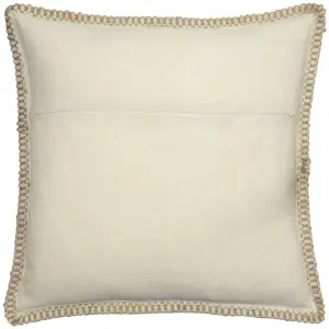 furn. Rain Shadow Braided-Edge Feather Filled Cushion