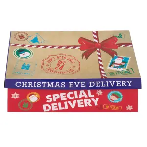 Special Delivery Festive Parcel Christmas Eve Box - Large - Pack of 24