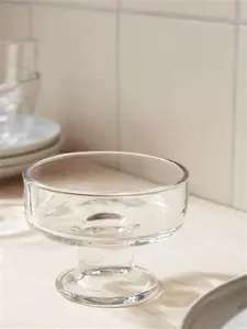 John Lewis ANYDAY Glass Sundae Dish, Set Of 4, 10Cm, Clear