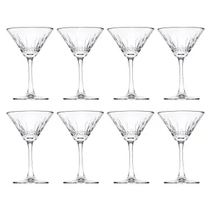 Pasabahce Elysia Martini Glasses - 220ml - Pack of 8