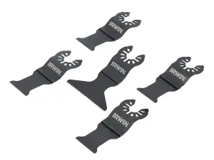 IRWIN 5-Piece Oscillating Blade Set for Versatile Cutting Tasks