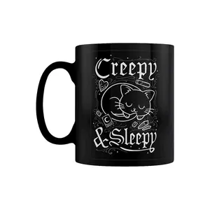 Grindstore Creepy & Sleepy Mug Black (One Size)