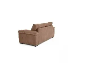 Amalfi Jumbo Cord 3 Seater Sofa Coffee