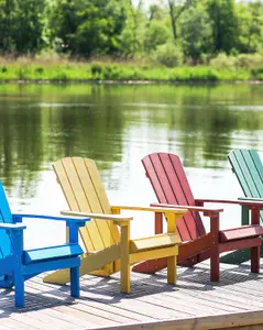 Garden Chair ADIRONDACK Yellow