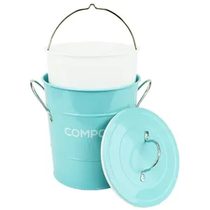 Caddy Company Compost Pail - Light Blue